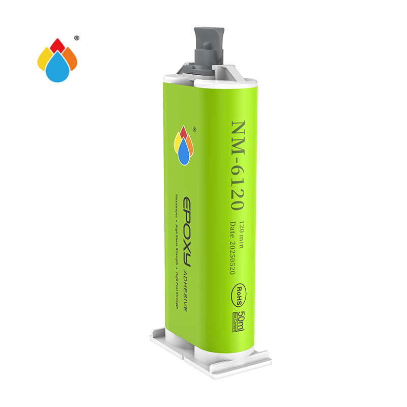 Liaison adhésive époxy pour le verre
